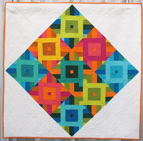 Square Dance by Carol Dennis, quilted by Michelle Kitto Square Dance by Carol Dennis, quilted by Michelle Kitto