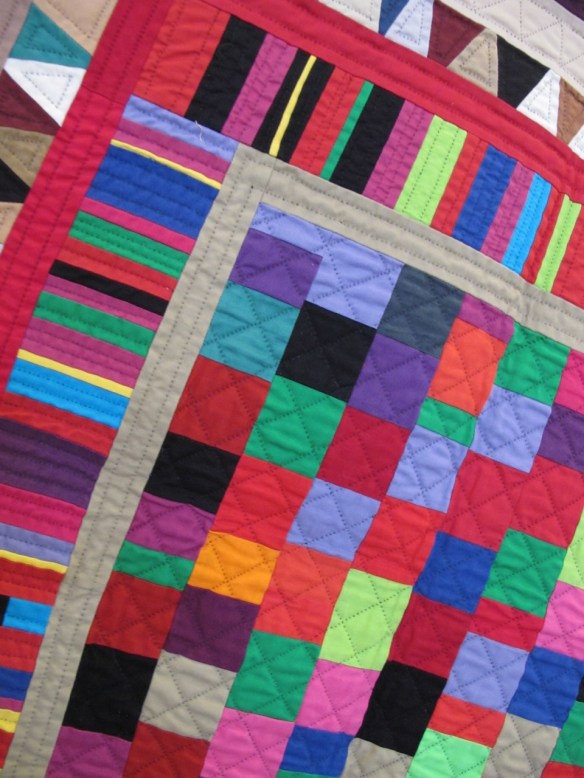 Checkboard Medallion with Sawtooth Border by Gwen Marston Checkboard Medallion with Sawtooth Border by Gwen Marston