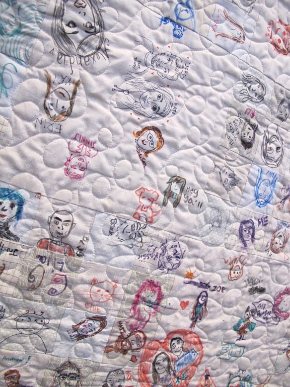 Group Self Portrait by Gina Pina and the Austin Modern Quilt Guild Group Self Portrait by Gina Pina and the Austin Modern Quilt Guild