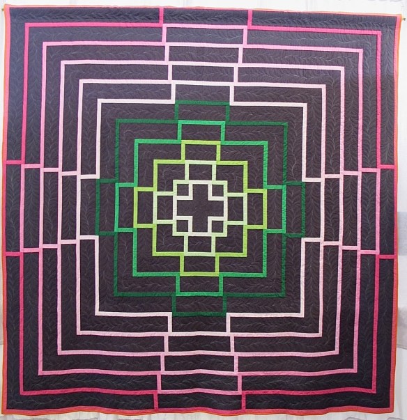 Layered Conversations by Amanda Leins, Sue Bishop, quilted by Penny Barnes Layered Conversations by Amanda Leins, Sue Bishop, quilted by Penny Barnes