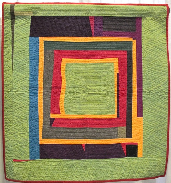 Liberated Log Cabin Medallion by Gwen Marston Liberated Log Cabin Medallion by Gwen Marston