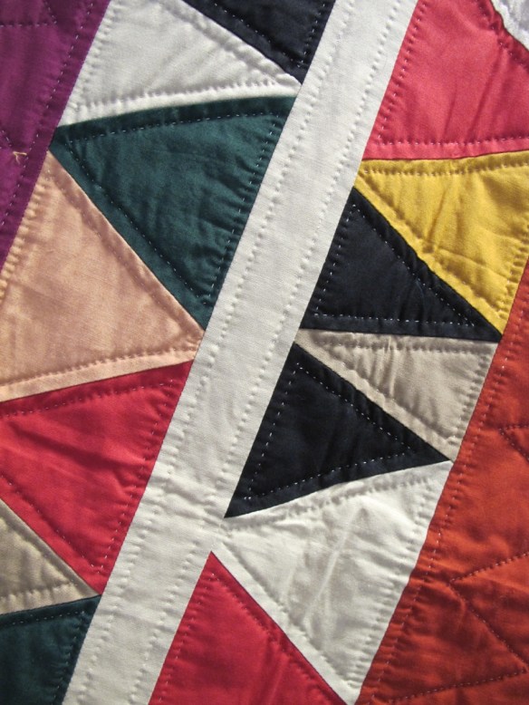 Liberated Triangles with Bars by Gwen Marston Liberated Triangles with Bars by Gwen Marston