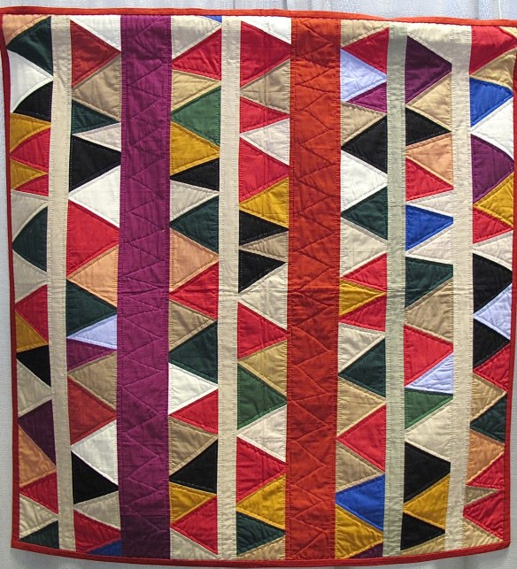 Liberated Triangles with Bars by Gwen Marston Liberated Triangles with Bars by Gwen Marston