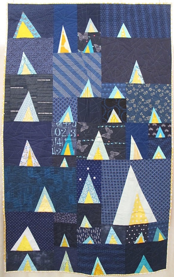 Little Tents by Daisy Aschehoug and the Baton Rouge Modern Quilt Guild Little Tents by Daisy Aschehoug and the Baton Rouge Modern Quilt Guild