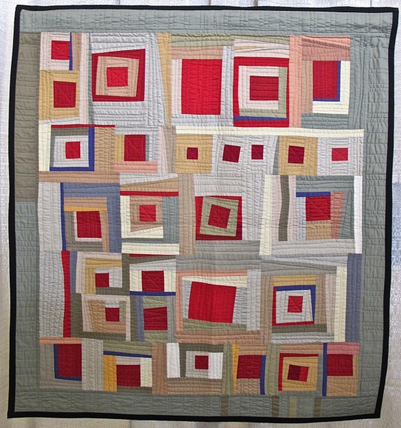 Red Square VI by Gwen Marston Red Square VI by Gwen Marston