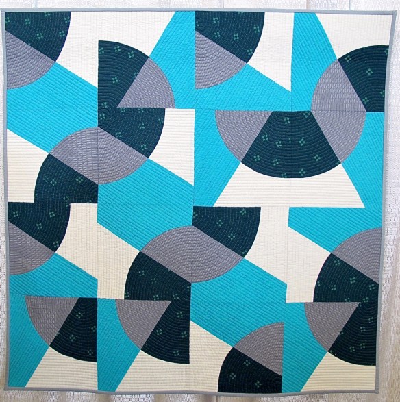 Sinuous by Valerie Shields, block by Karen Cunagin