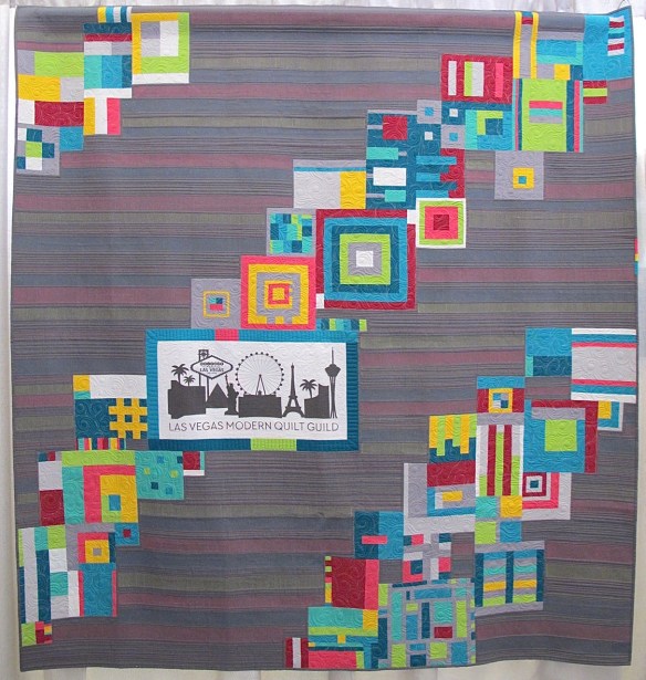 The Modern Strip Quilt by Las Vegas Modern Quilt Guild The Modern Strip Quilt by Las Vegas Modern Quilt Guild