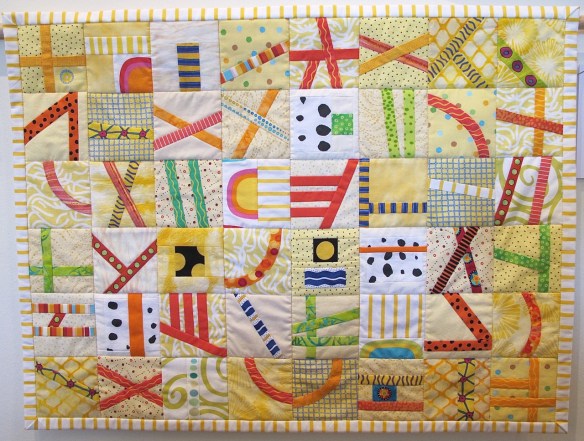 Improv in Yellow by Lynn Crook Improv in Yellow by Lynn Crook