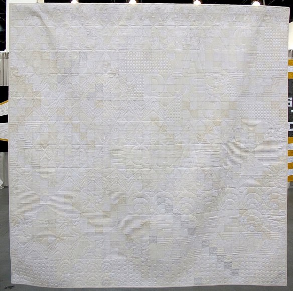 No Value Does Not equal Free by Molli Sparkles, quilted by Jane Davidson No Value Does Not equal Free by Molli Sparkles, quilted by Jane Davidson