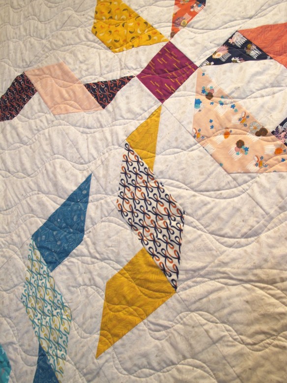 Twice Tied by Kim Andersson, Quilted by Terri Carpenter