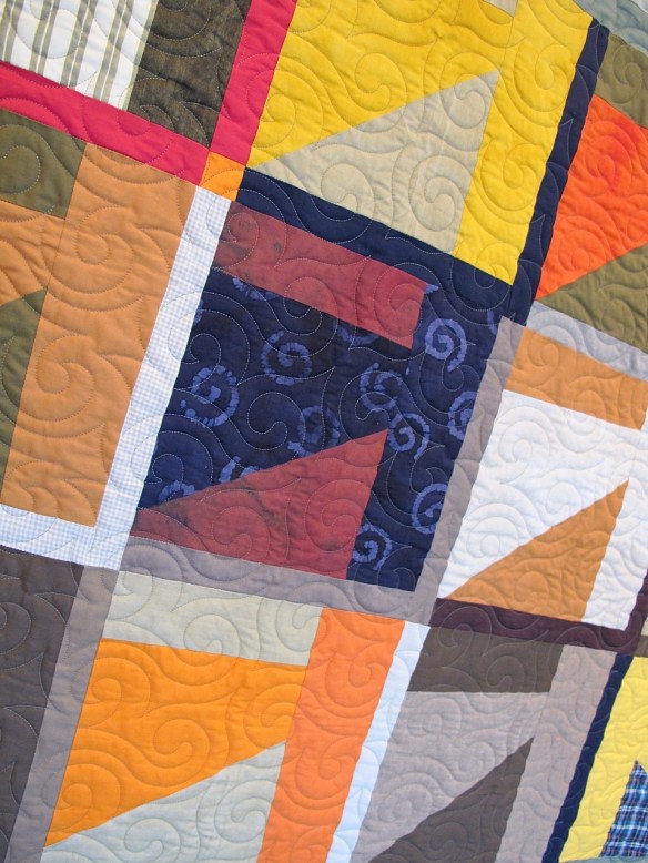 Hatchet by Pam Rocco, quilted by Linda Barbin Hatchet by Pam Rocco, quilted by Linda Barbin