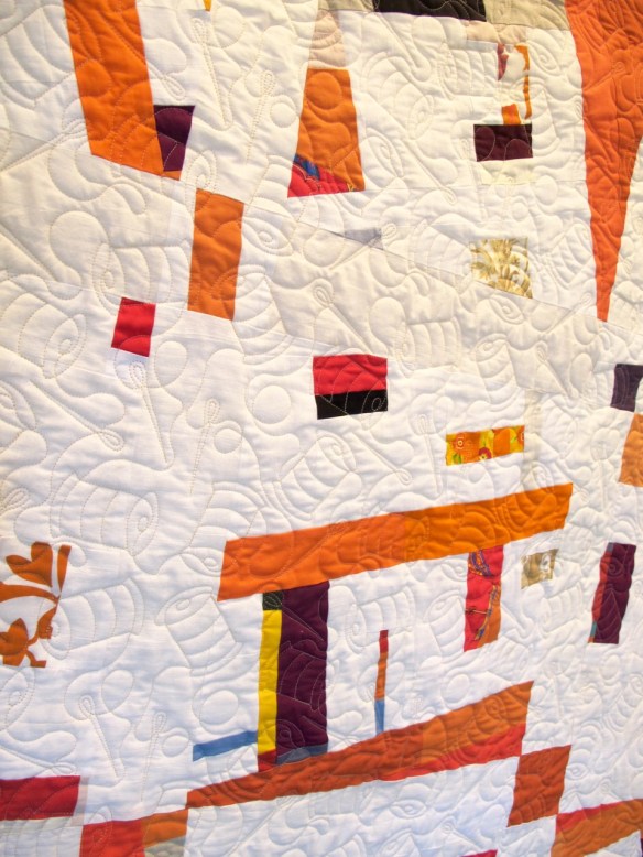 A Handful of Scraps by Pam Rocco, quilted by Linda Barbin A Handful of Scraps by Pam Rocco, quilted by Linda Barbin