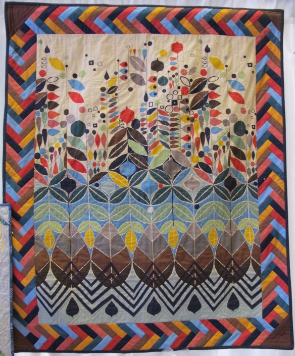 Panel with Braid by Pati Fried