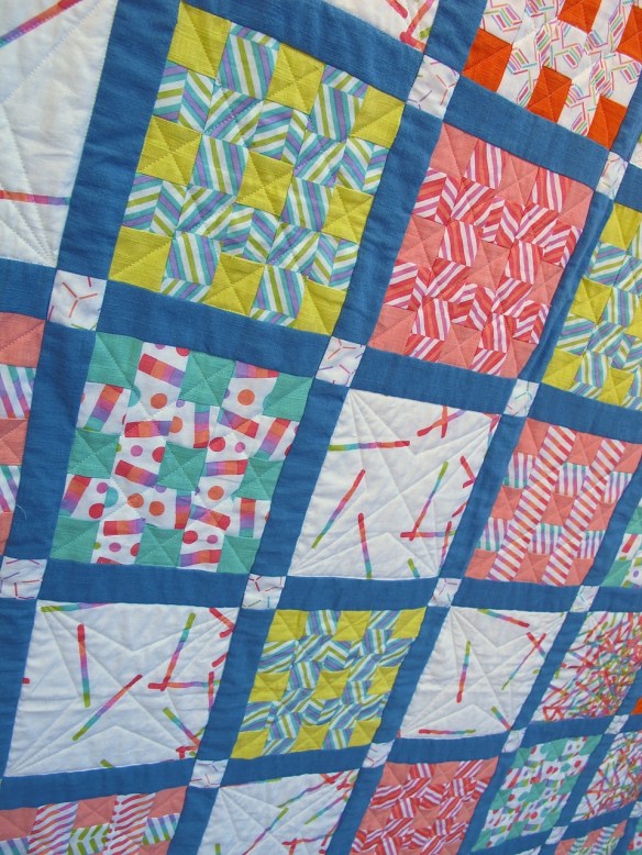 Pop Rox hashtag quilt by Pati Fried, quilted by Terri Carpenter, thequiltedfox.com