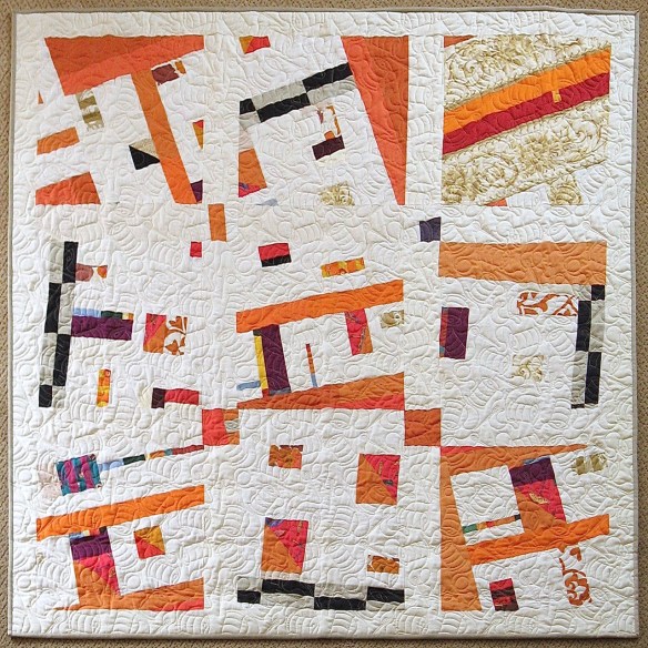 A Handful of Scraps by Pam Rocco, quilted by Linda Barbin A Handful of Scraps by Pam Rocco, quilted by Linda Barbin