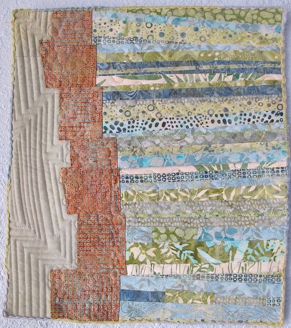 Miniature quilt by Cathy Miranker Miniature quilt by Cathy Miranker