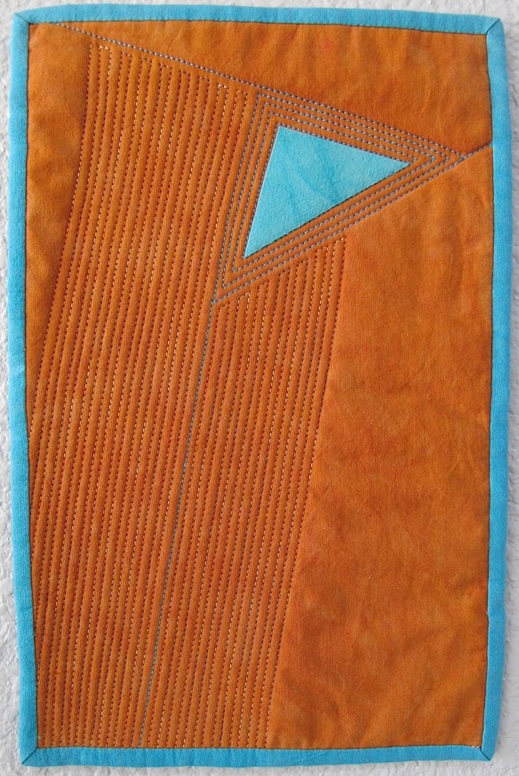 Miniature quilt by Cathy Miranker Miniature quilt by Cathy Miranker