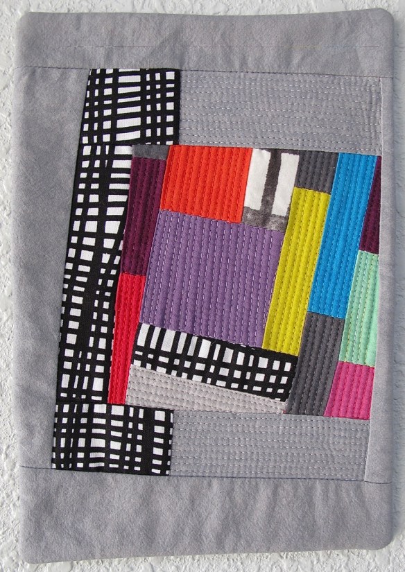 Miniature quilt by Cathy Miranker Miniature quilt by Cathy Miranker
