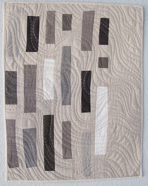 Miniature quilt by Cathy Miranker Miniature quilt by Cathy Miranker