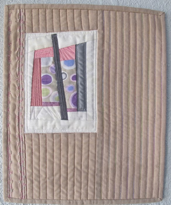 Miniature quilt by Cathy Miranker Miniature quilt by Cathy Miranker