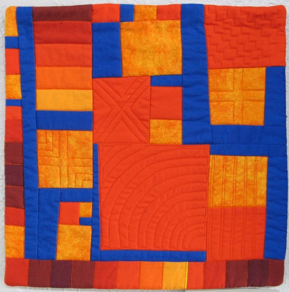 Improv Squares #1 by Claire Sherman Improv Squares #1 by Claire Sherman