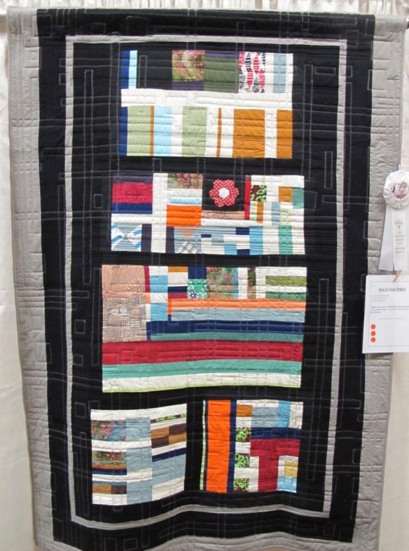 Not A Four Patch by John Maxwell, quilted by Sue Fox Not A Four Patch by John Maxwell, quilted by Sue Fox