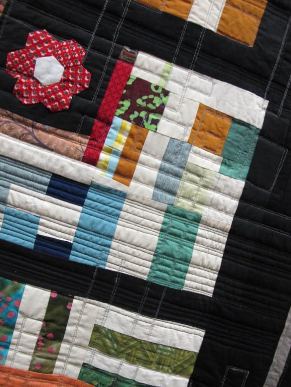 Not A Four Patch by John Maxwell, quilted by Sue Fox