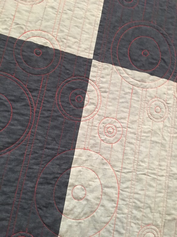 Nine-patch- Another Rainy Day in Berkeley by Sue Mary Fox