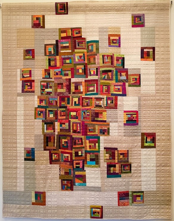 Untitled by Patricia Smith, quilted by Sue Fox