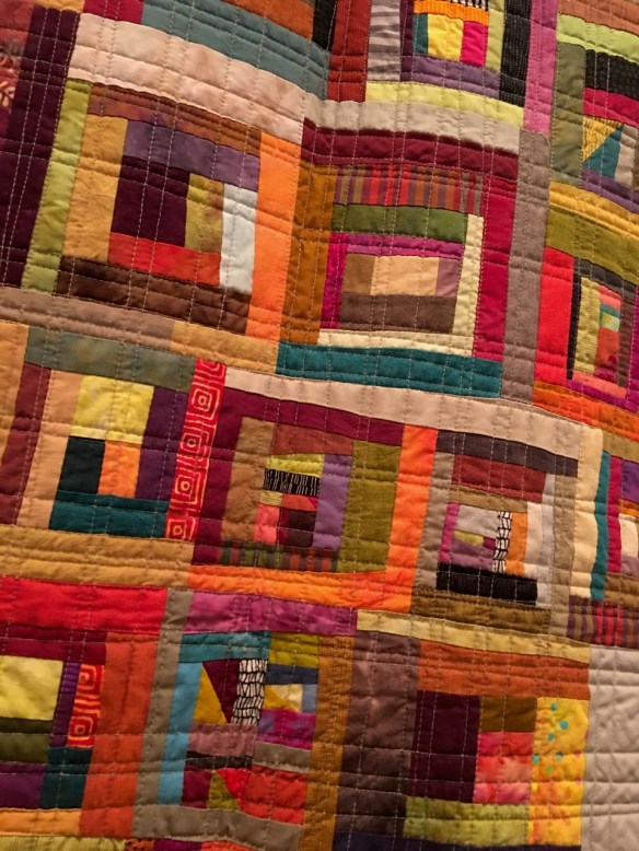 Untitled by Patricia Smith, quilted by Sue Fox
