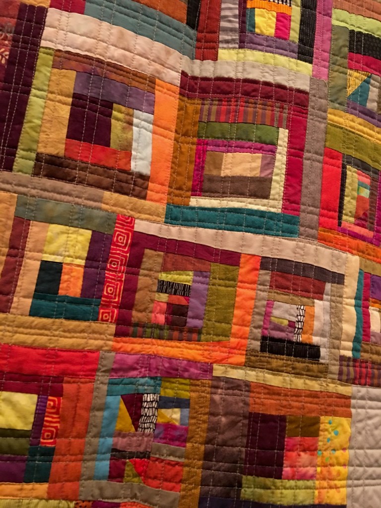 Untitled by Patricia Smith, quilted by Sue Fox